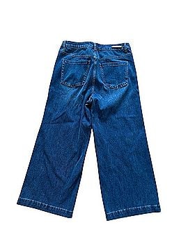 Soft Surroundings Ultimate Wide-Leg High Rise Cropped Jeans (view 2)