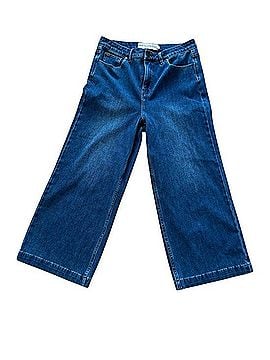 Soft Surroundings Ultimate Wide-Leg High Rise Cropped Jeans (view 1)