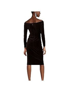 J.Crew Mario Bellucci boatneck velvet dress Cocktail Dress (view 2)