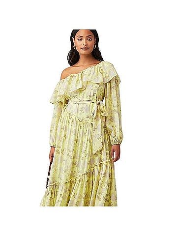 Astr Chic One-Shoulder Floral Dress Casual Dress (view 1)