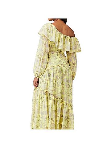 Astr Chic One-Shoulder Floral Dress Casual Dress (view 2)