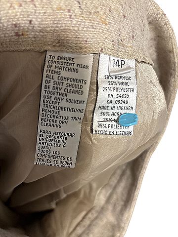 Jones New York Jones New York Suit Wool Blazer (view 2)