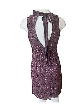 Alice + Olivia Halter Mini Cocktail Dress (view 2)