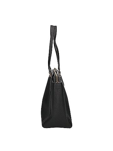 Tory Burch Tory Burch 10009171 Leather 2-Way Tote Bag, Black, Women's (view 2)