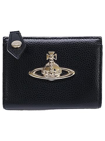 Vivienne Westwood Vivienne Westwood EXECUTIVE LEATHER ZIP COIN CASE Orb Wallet/Coin Case Black Women's (view 1)