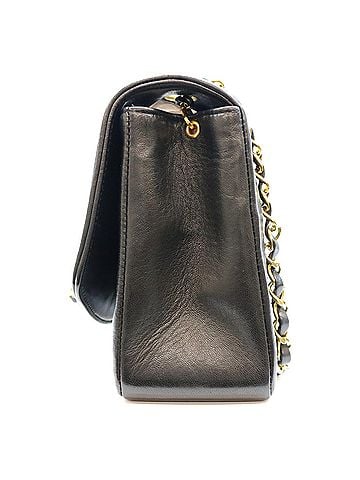 Chanel CHANEL A01165 Black Lambskin Diana 25 Shoulder Bag with Gold Hardware - Women's (view 2)