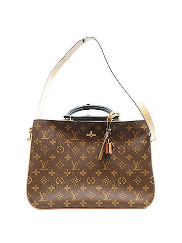 Louis Vuitton LOUIS VUITTON M44255 Monogram Sesame Peach x Crème Mille-feuille 2-Way Shoulder Bag, Brown, Gold Hardware, Women's (view 1)