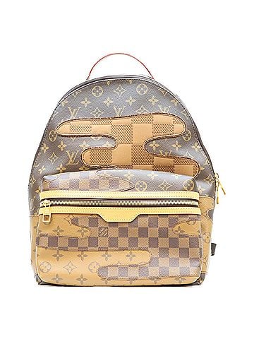 Louis Vuitton LOUIS VUITTON M26130 Monogram Discovery Backpack PM Rucksack Brown Gold Hardware Men's (view 1)