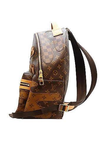 Louis Vuitton LOUIS VUITTON M26130 Monogram Discovery Backpack PM Rucksack Brown Gold Hardware Men's (view 2)