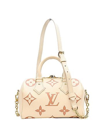 Louis Vuitton LOUIS VUITTON M46397 Empreinte Crème Rose Trianon Speedy Bandoulière 20 Shoulder Bag, Beige, Gold Hardware, Women's (view 1)