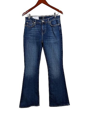 7 For All Mankind Ali Classic Flare Jeans (view 2)