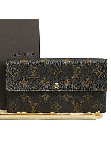 Louis Vuitton Louis Vuitton Monogram Portefeuille Sarah M61734 Long Wallet (view 1)