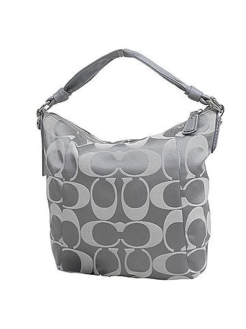 Coach Coach Signature Bag, Shoulder Crossbody 14904, Canvas, Gray (view 2)