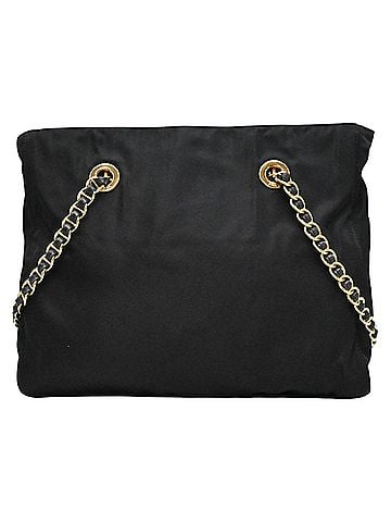 Prada Prada Chain Shoulder Bag for Women and Men, B4831, Nylon, NERO (Black) (view 2)