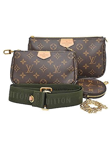 Louis Vuitton Louis Vuitton Multi Pochette Accessoires Women's Pouch M44813 Monogram Brown (view 1)