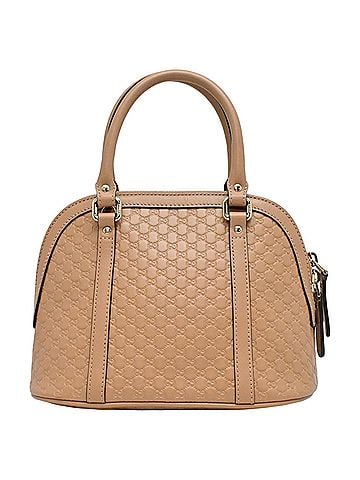 Gucci Gucci Microgucci 2-way Handbag (Outlet Item) - Women's, 449654, Microguccissima Leather, Beige (view 2)