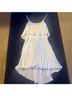 Cache 100% Polyester White Cocktail Dress Size L - photo 10