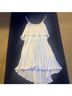 Cache 100% Polyester White Cocktail Dress Size L - photo 11