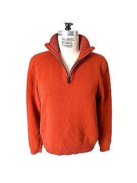 Polo by Ralph Lauren Quarter Zip Sweater Wool Pullover Sweater (view 1)