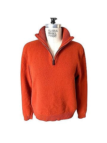 Polo by Ralph Lauren Quarter Zip Sweater Wool Pullover Sweater (view 1)