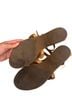 Tory Burch 100% Leather Brown Sandals Size 8 - photo 2