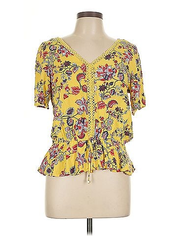 Adrienne Vittadini Adrienne Vittadini Short Sleeve Blouse (view 1)
