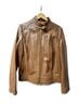 Michael Kors Brown Leather Jacket Size XL - photo 1