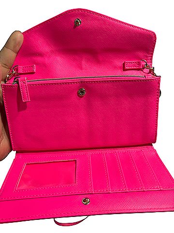 Victoria's Secret Leather Crossbody Bag (view 2)