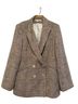 Veronica Beard Plaid Tan Brown Jacket Size 12 - photo 1