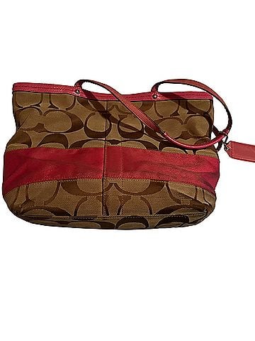 Coach Leather Tote (view 2)
