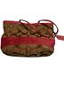Coach Print Brown Pink Leather Tote One size - photo 2