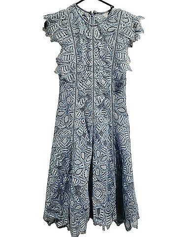 Lela Rose Flutter Sleeve Seamed Dress Casual Dress (view 1)