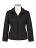 Griffith Gray for St. John Solid Black Jacket Size 8 - photo 1