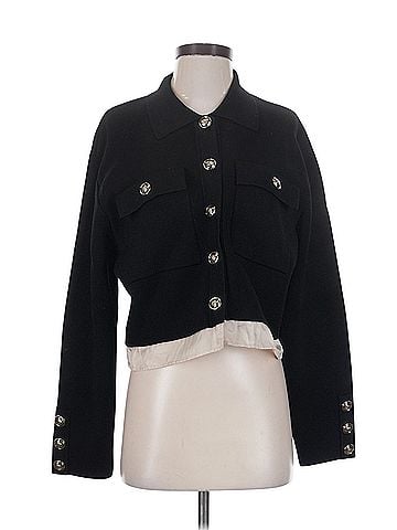 Sandro Haylo Layered Look Cardigan Jacket (view 1)