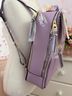 Calpak Purple Leather Backpack One size - photo 10