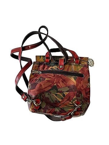 Patricia Nash Small Leather Floral Backpack Leather Backpack (view 2)