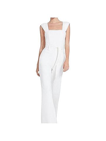 Alice + Olivia Denim Jumpsuit Overalls (view 1)
