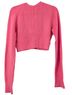 Helmut Lang Pink Cardigan Size M - photo 2