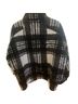 Calvin Klein 100% Polyester Plaid Black White Jacket Size M - photo 2