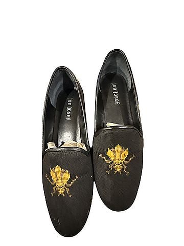 Jon Josef Needlepoint Bee Loafers Flats (view 1)