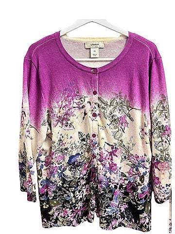 Cj Banks Long Sleeve Blouse (view 1)