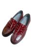 BOEMOS 100% Leather Red Flats Size EU 36 - photo 1