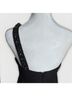 Cache 100% Polyester Solid Black Cocktail Dress Size 8 - photo 6
