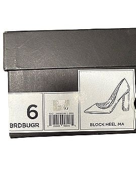 Banana Republic Wine Patent Pointed-Toe Block Heels Heels (view 2)