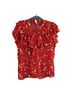 Truth NYC Floral Red Blouse Size 1X - photo 2