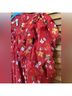 Truth NYC Floral Red Blouse Size 1X - photo 6