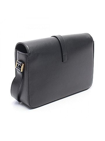 Yves Saint Laurent Yves Saint Laurent Saint Laurent Paris Universite Shoulder Bag/Handbag, Leather, Women's, Black, 357403 (view 2)