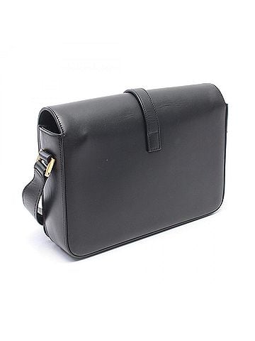 Yves Saint Laurent Yves Saint Laurent Saint Laurent Paris Universite Shoulder Bag/Handbag, Leather, Women's, Black, 357403 (view 2)