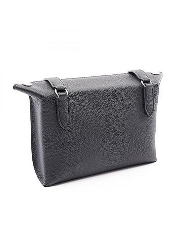 Hermès Hermes HERMES Vid Poche Shoulder Bag Handbag Togo Leather Women's Black (view 2)