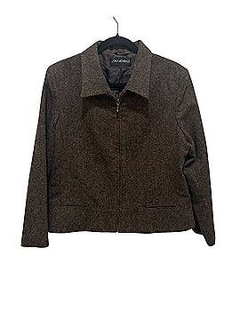 Sandro Wool Tweed Jacket Jacket (view 1)